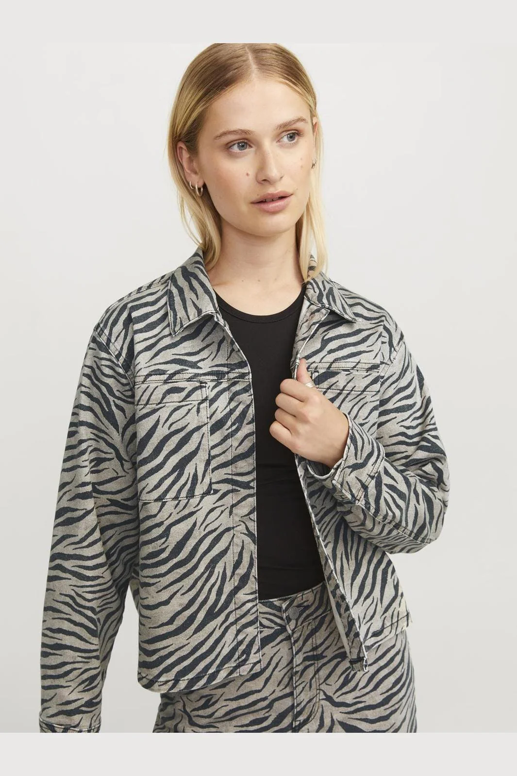 Jjxx Jxsarah Zebra Overshirt
