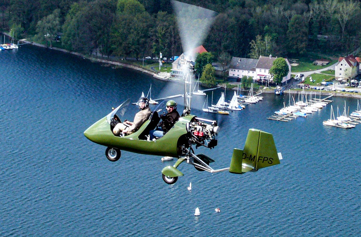 Tragschrauber Rundflug Büren