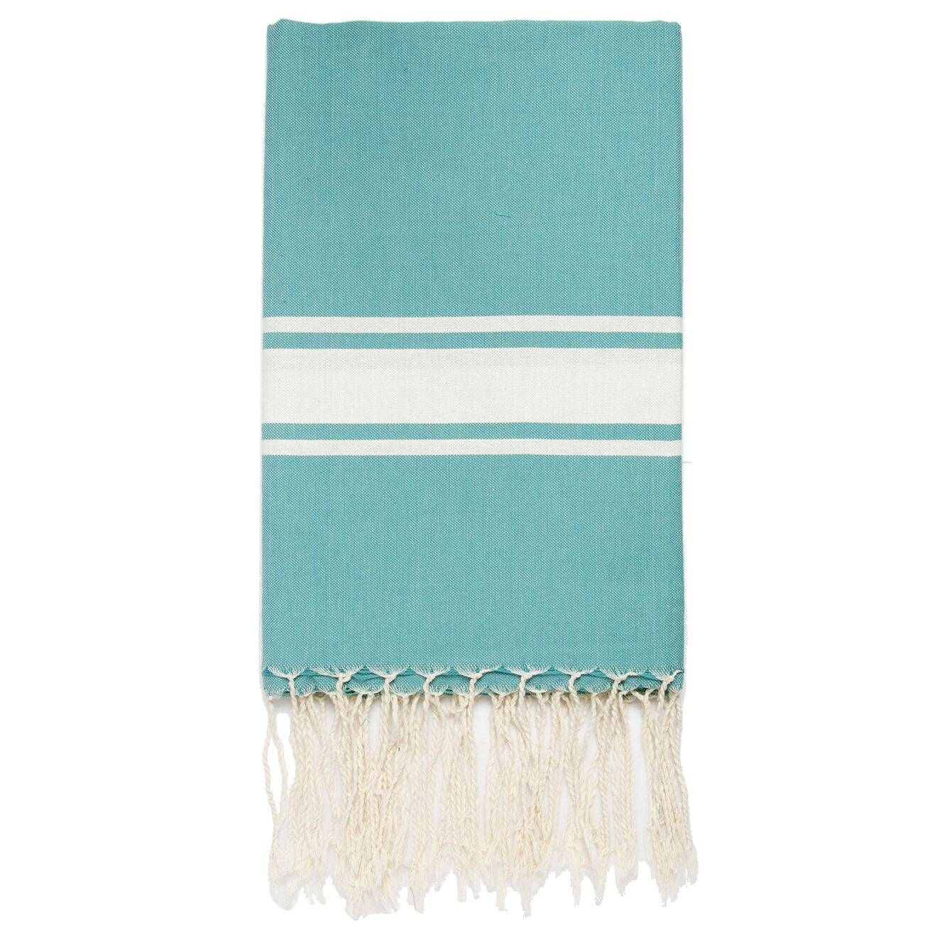 Febronie Nappe 100% Coton 200 g/m² Saint-Tropez vert canard/blanc