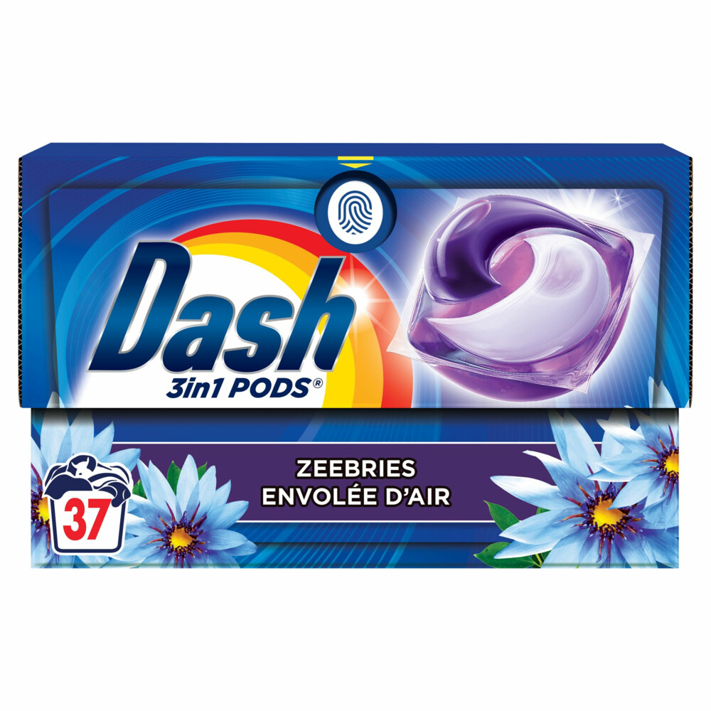 Dash Wasmiddelcapsules 4in1 Pods Zeebries37 stuks