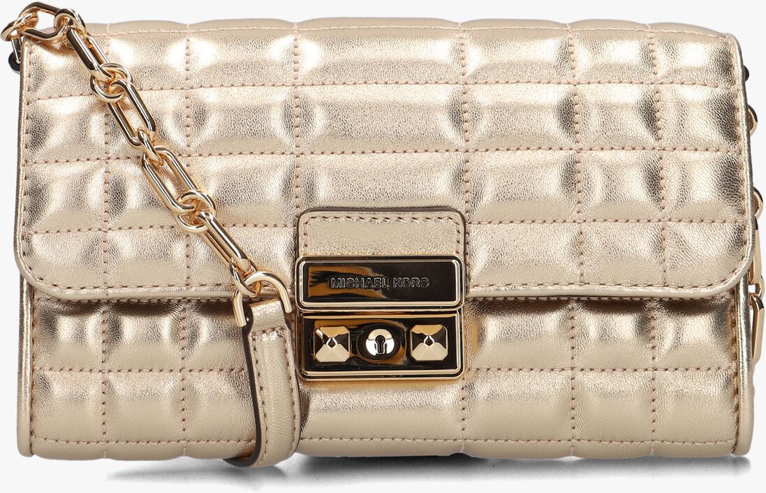 MICHAEL KORS gouden michael kors schoudertas lg wllt on chn xbody