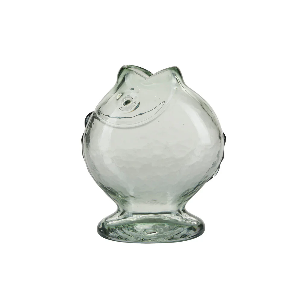 Bahne Interior  Fiskevase, klar - H17 cm
