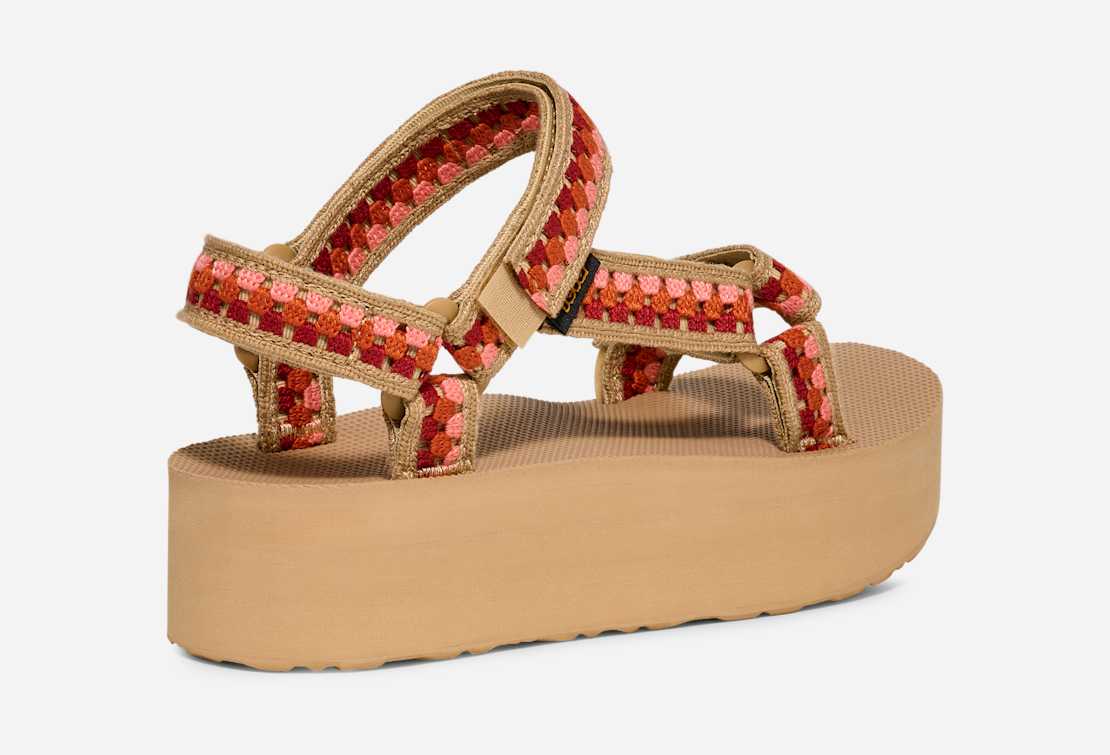 Dames Flatform Universal Sandal