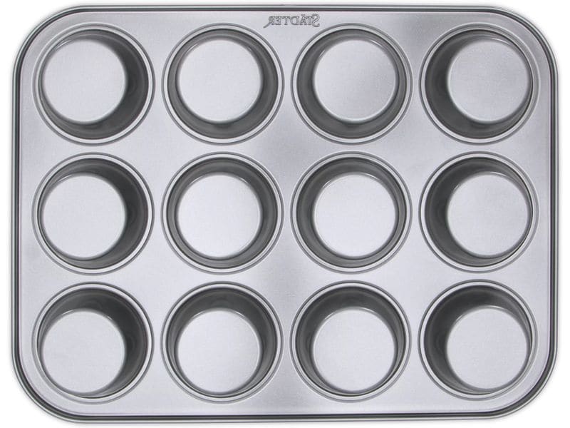 Städter Muffin Backform 35 x 27 cm Backform für 12 Muffins oder Cupcakes