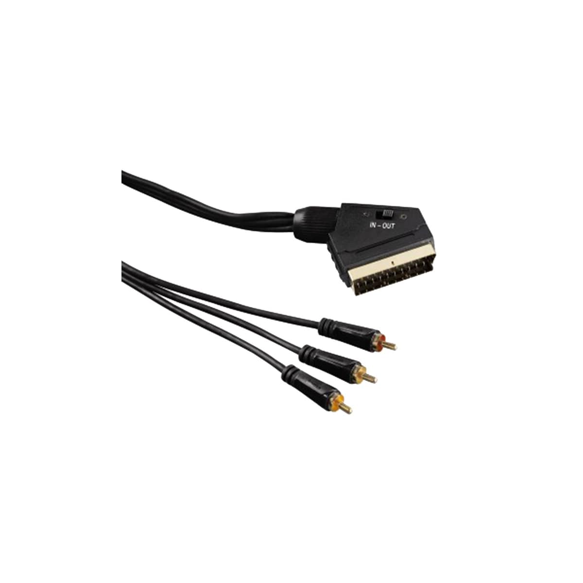 Hama AV-SCART - 3 x RCA (1,5 m)
