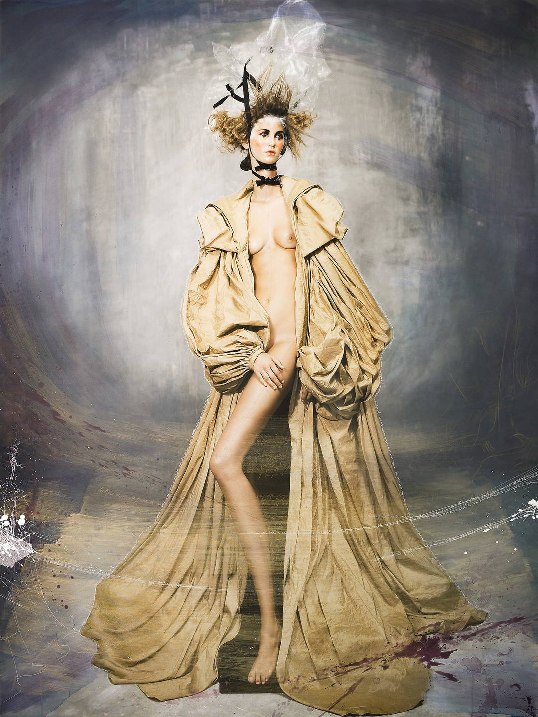 With Yves coat II by Efren Isaza - Limited Edition. Edition of: 100. Signed.