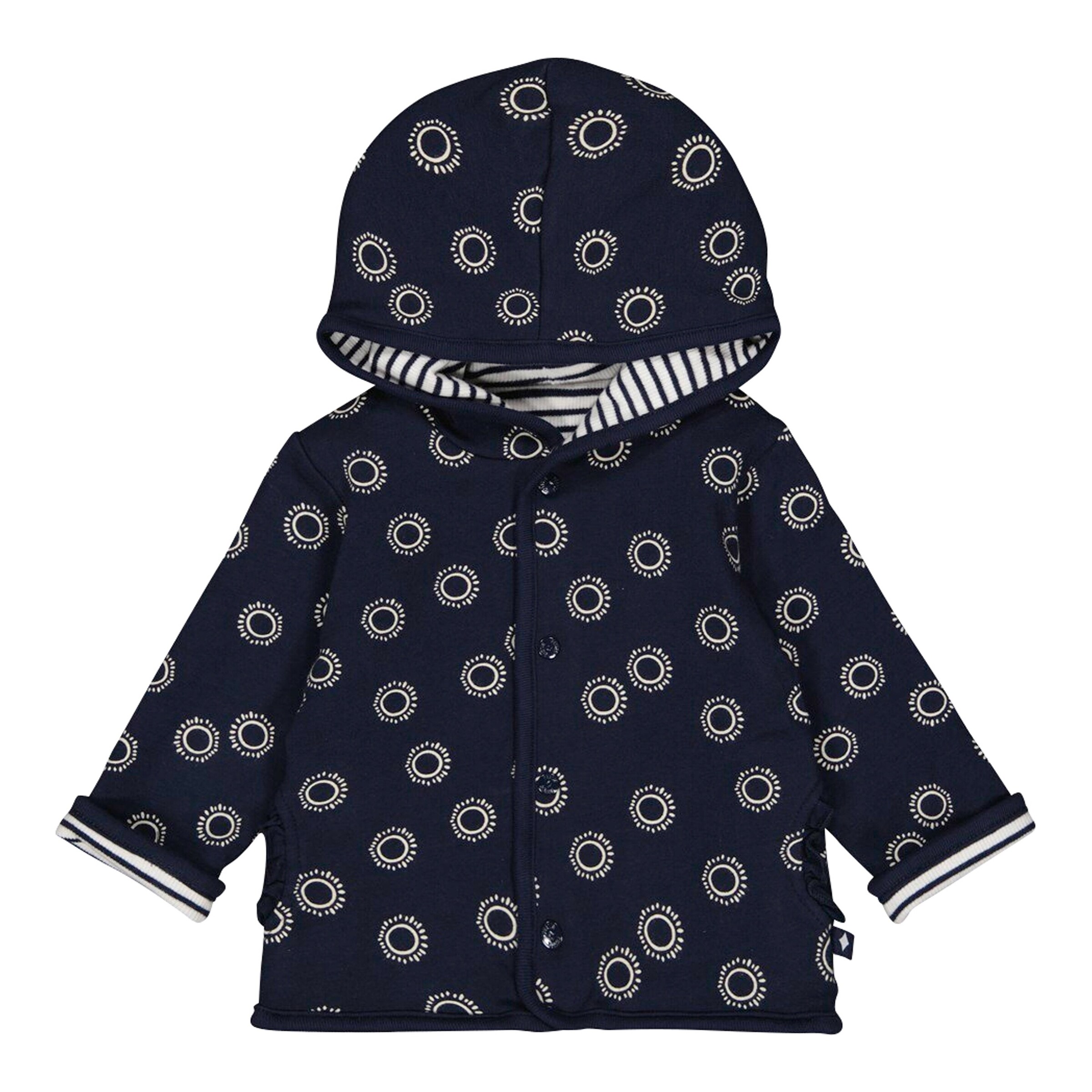 Feetje Wendejacke mit Kapuze Sonnen Ringel