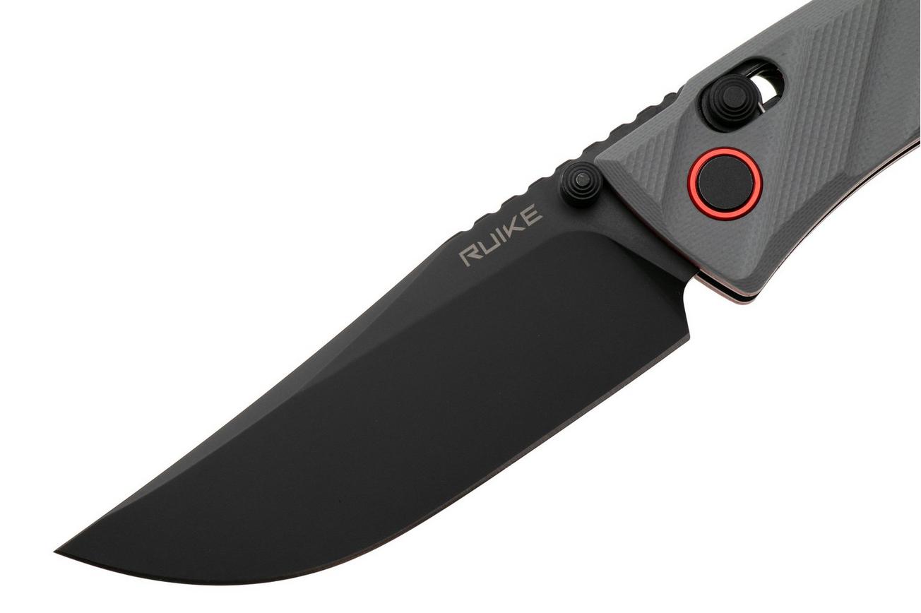 Ruike P856-K PVD 14C28N, Gray G10, zakmes