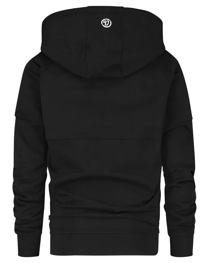 Kapuzen-Pullover B-BASIC in deep black