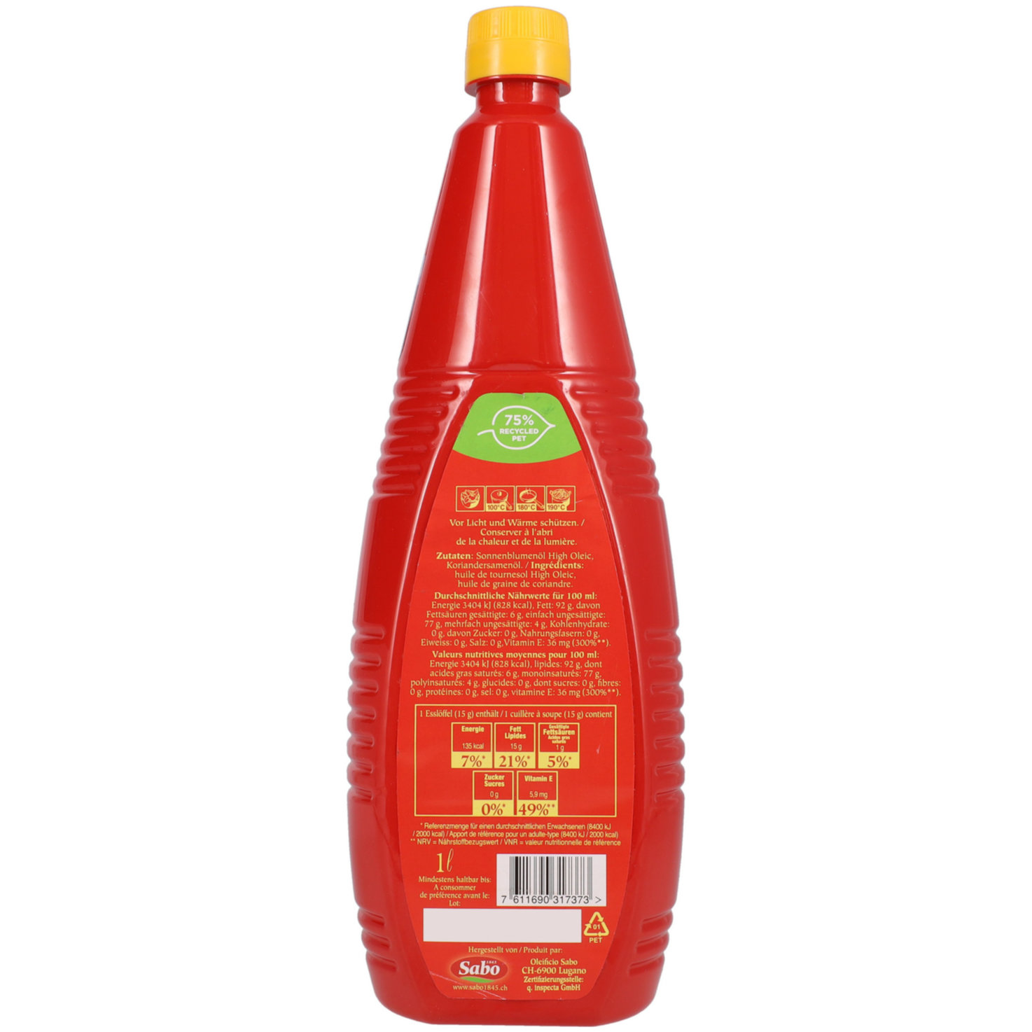 Sabo Bonfrit pflanzliches Frittieröl