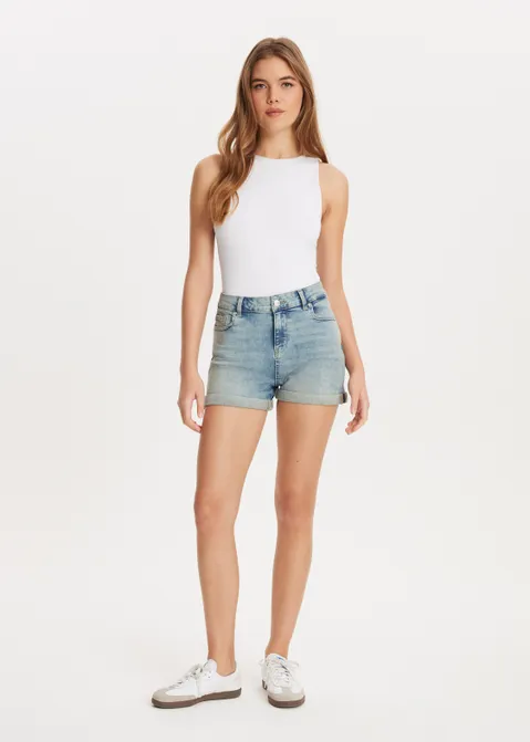 Denim stretch short blauw (BLW.USM)
