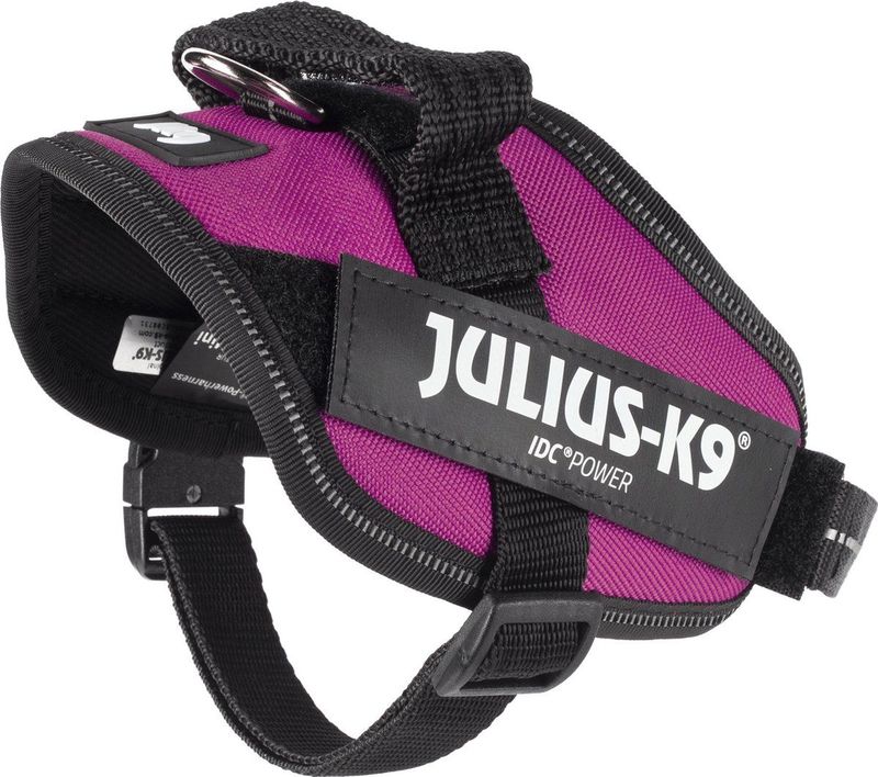Julius-K9 IDC®Powertuig, XS - Mini-Mini, donkerroze