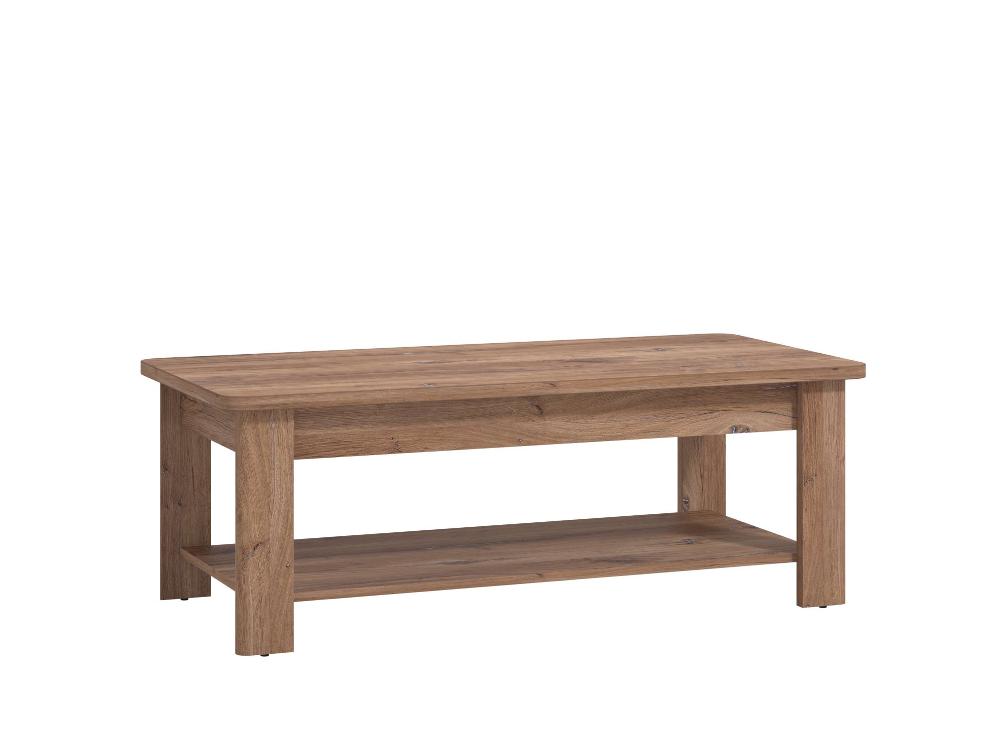 Home affaire Couchtisch »Jersey Kaffeetisch, 124 cm, in trendigen Farben, modern« Eleganter Couchtisch, zeitloses Design, mit eine Ablagebode