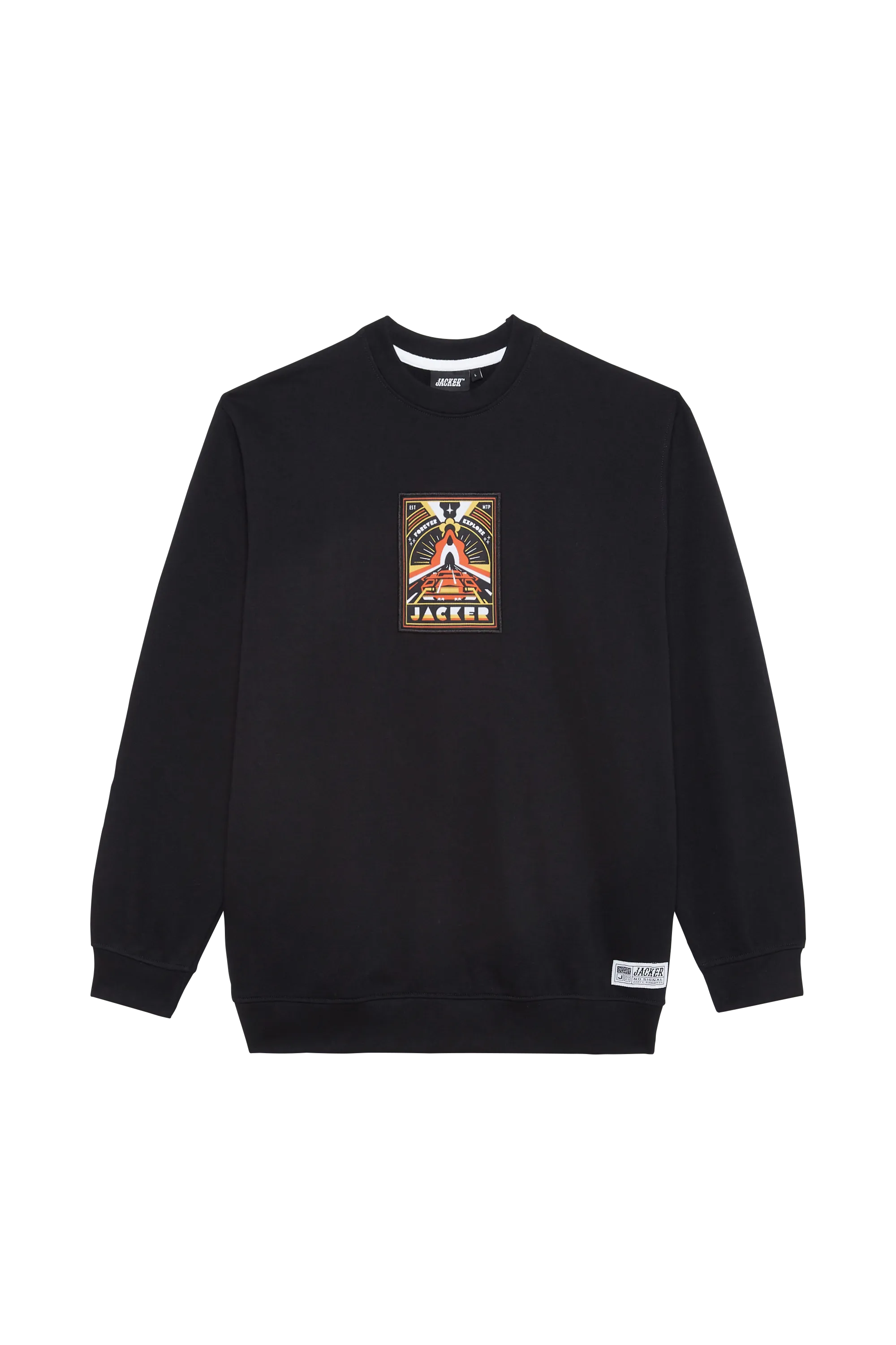 JACKER Sweatshirt EXPLORER Noir