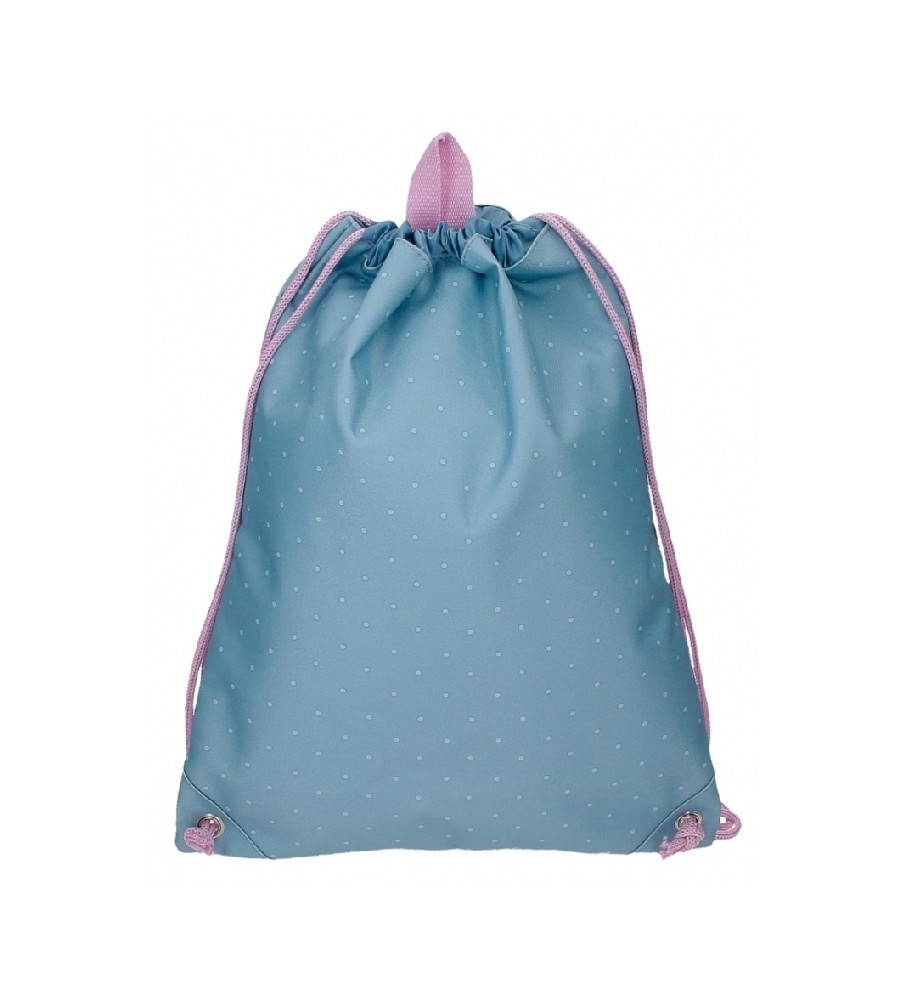 Roll Road Mochila saco Roll Road Peace azul, rosa