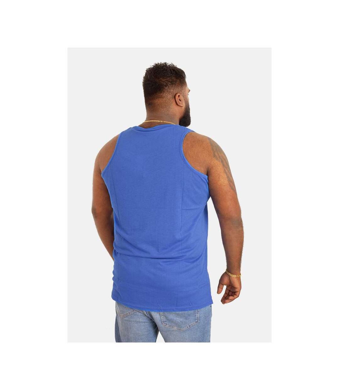 Duke - Débardeur FABIO - Homme (Grande taille) (Bleu) - UTDC172