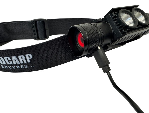 Lampe Frontale Holdcarp SuperBright UV/White (3350mAh)