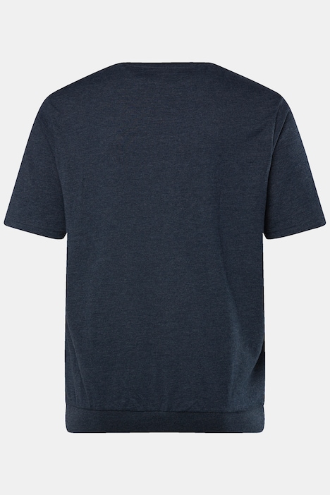 Men+ T-Shirt, Bauchfit, Basic, Halbarm, bis 8 XL