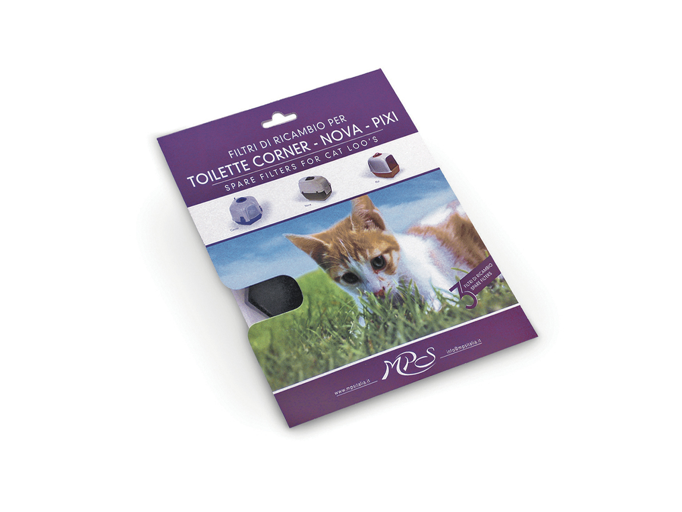 FILTROS PARA CASA MPS CORNER/NOVA TOILETTE PACK 3 UNIDADES