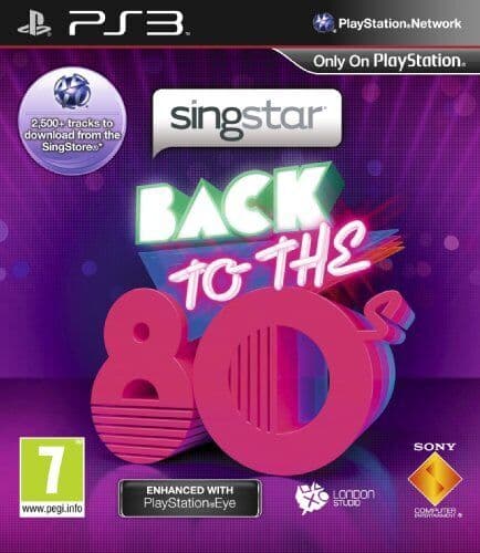 SingStar: Back to the 80s - PlayStation Eye Enhanced (PS3) - Game JGVG The Pre-Owned