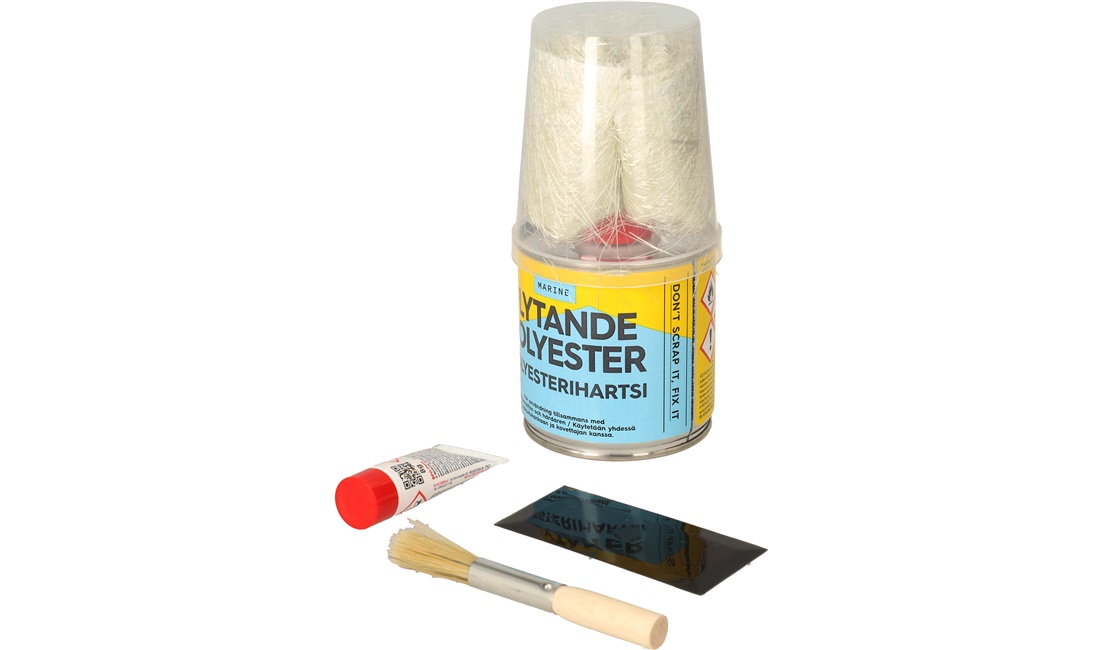 Bådplast reparationssæt, 250ml. Plastic Padding