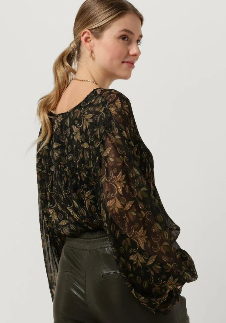 ACCESS groene access blouse w2-2036-743
