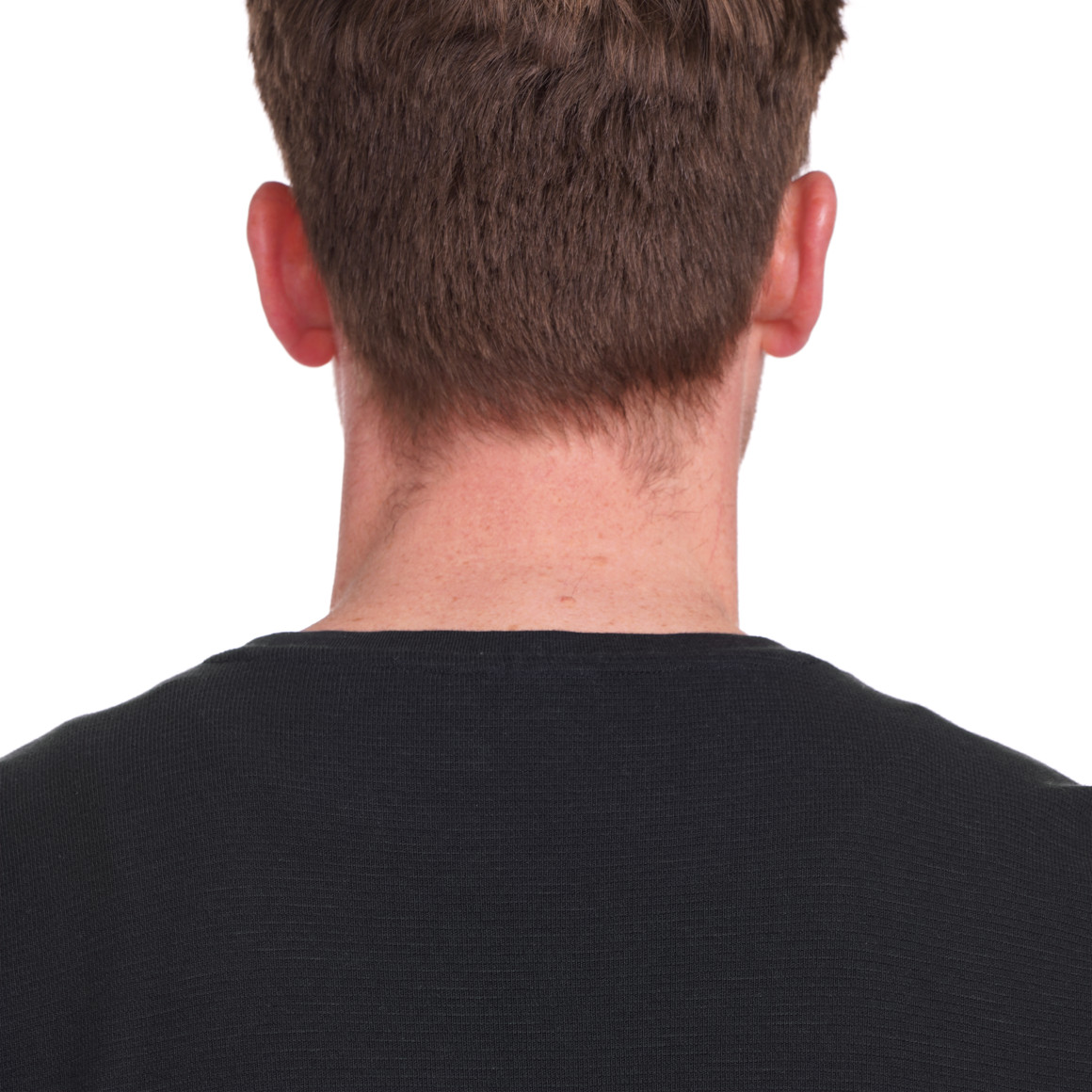 VanVaan Herren T-Shirt aus strukturiertem Material dunkelblau
