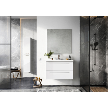 Atlantic Badkamermeubelset Sienna - Wit 80 cm
