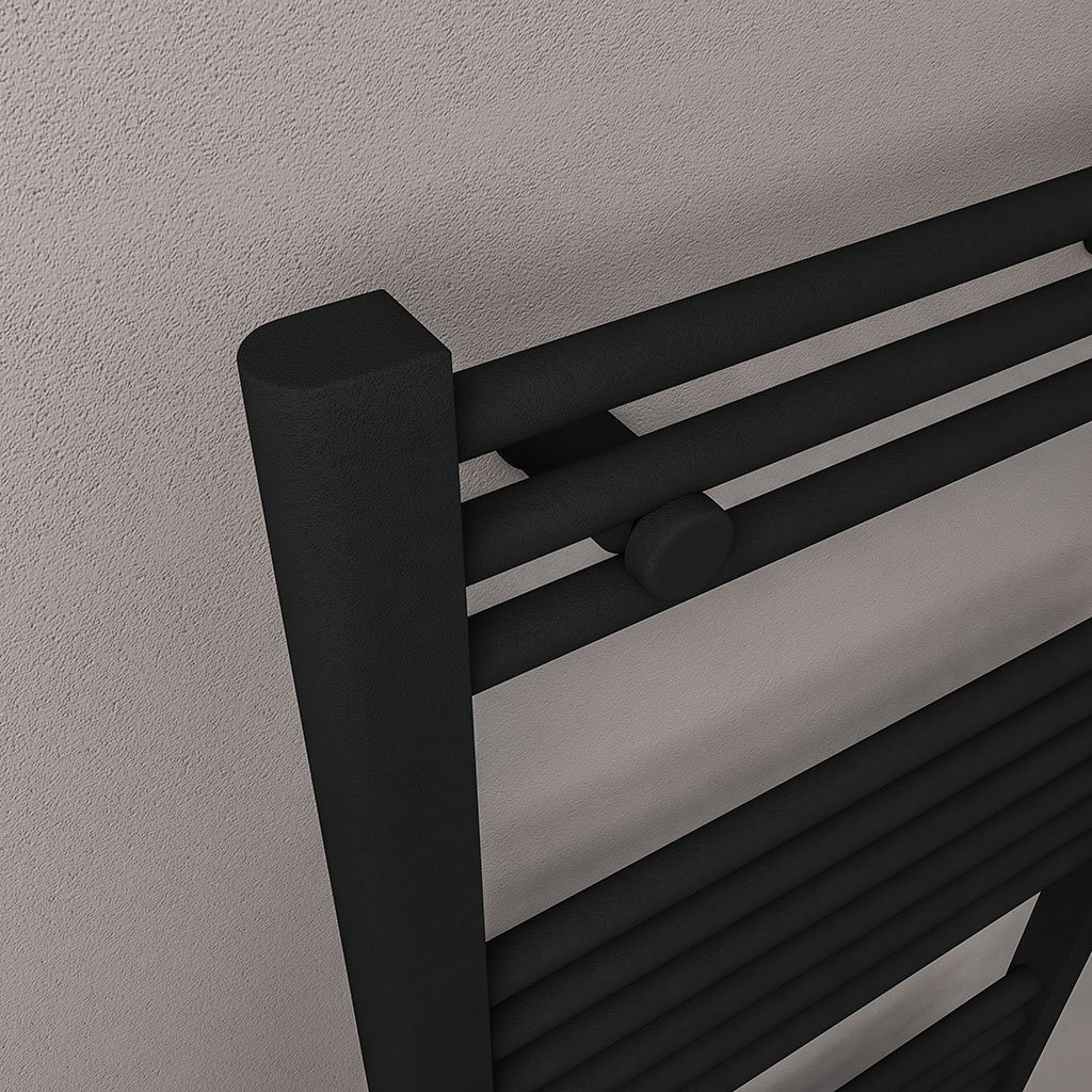 Eastbrook Biava elektrische handdoekradiator 50x70cm 250W zwart mat
