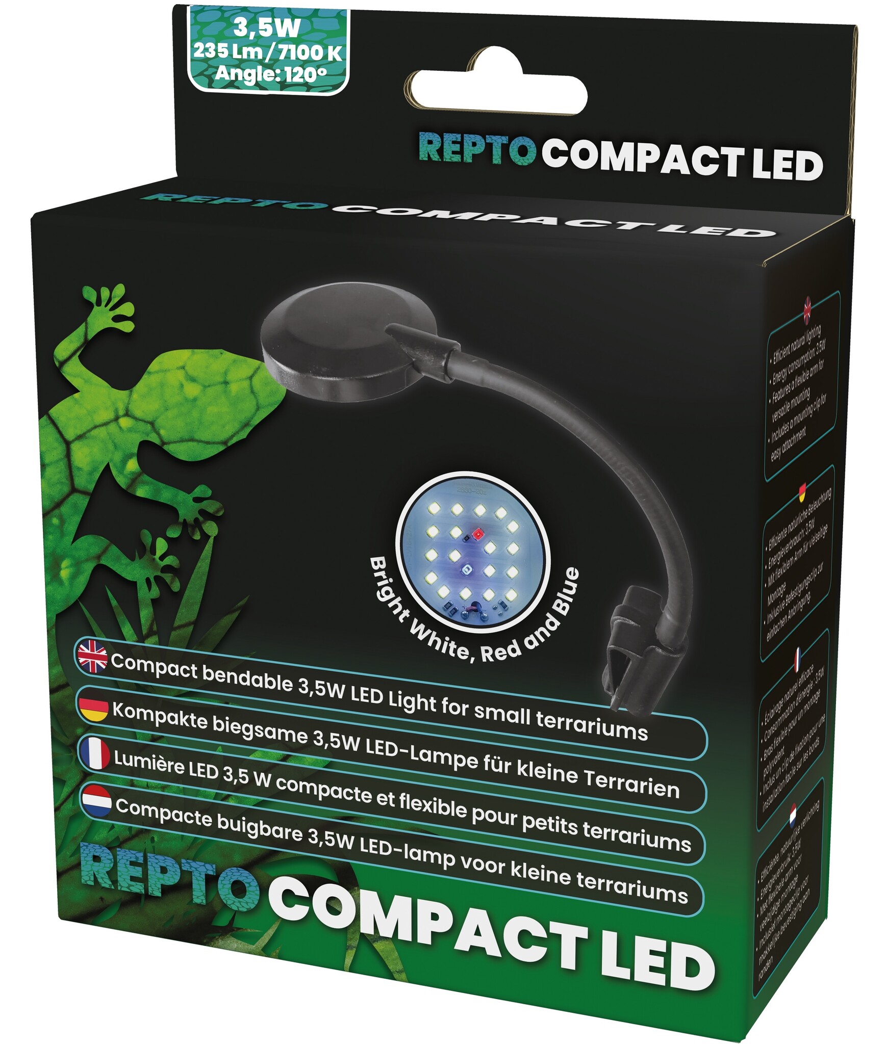Repto Compacte LED-lamp 3,5W