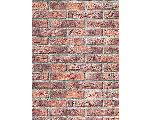 Papierbehang 4303-1 steendecor roodbruin