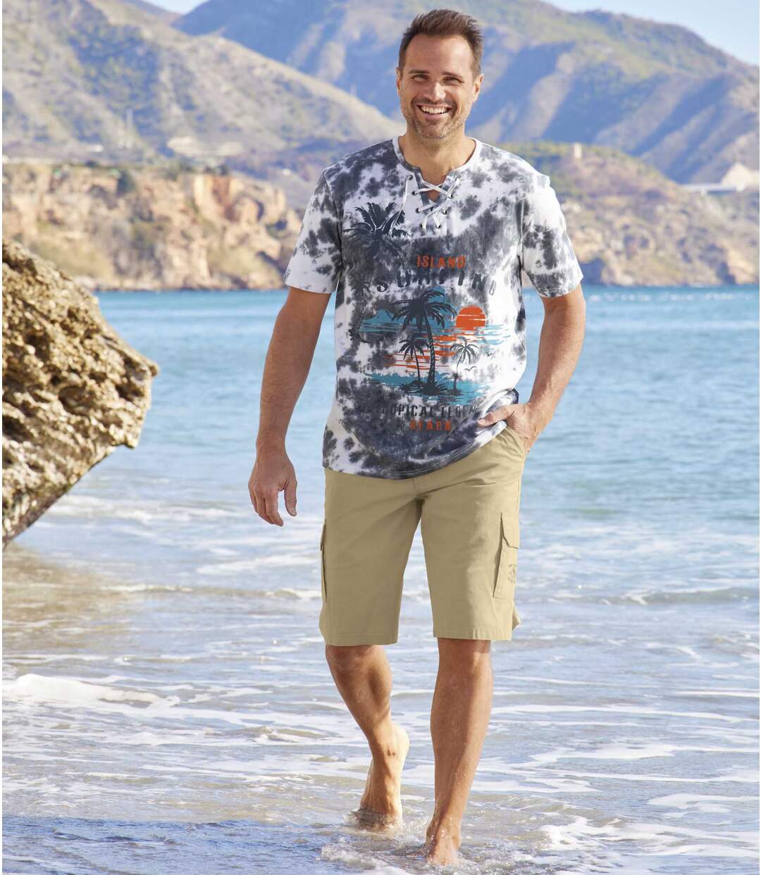 Bermuda Toile Cargo Free Trail