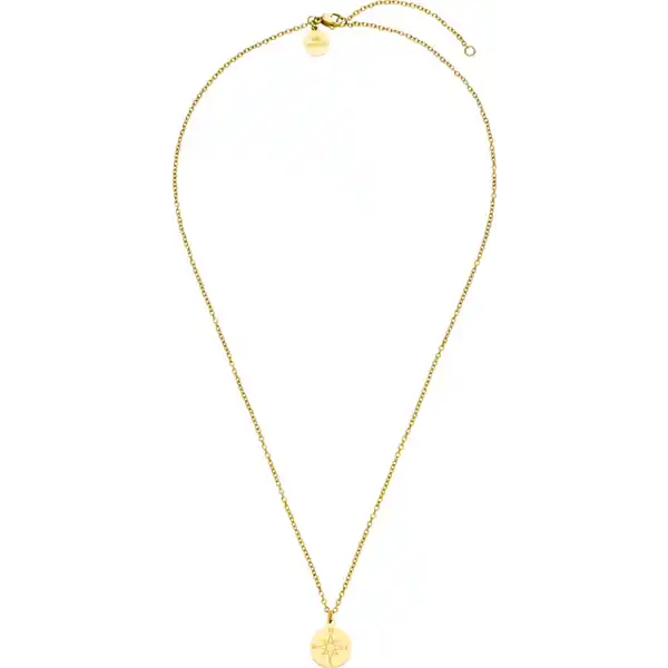 Compass Kette gold
