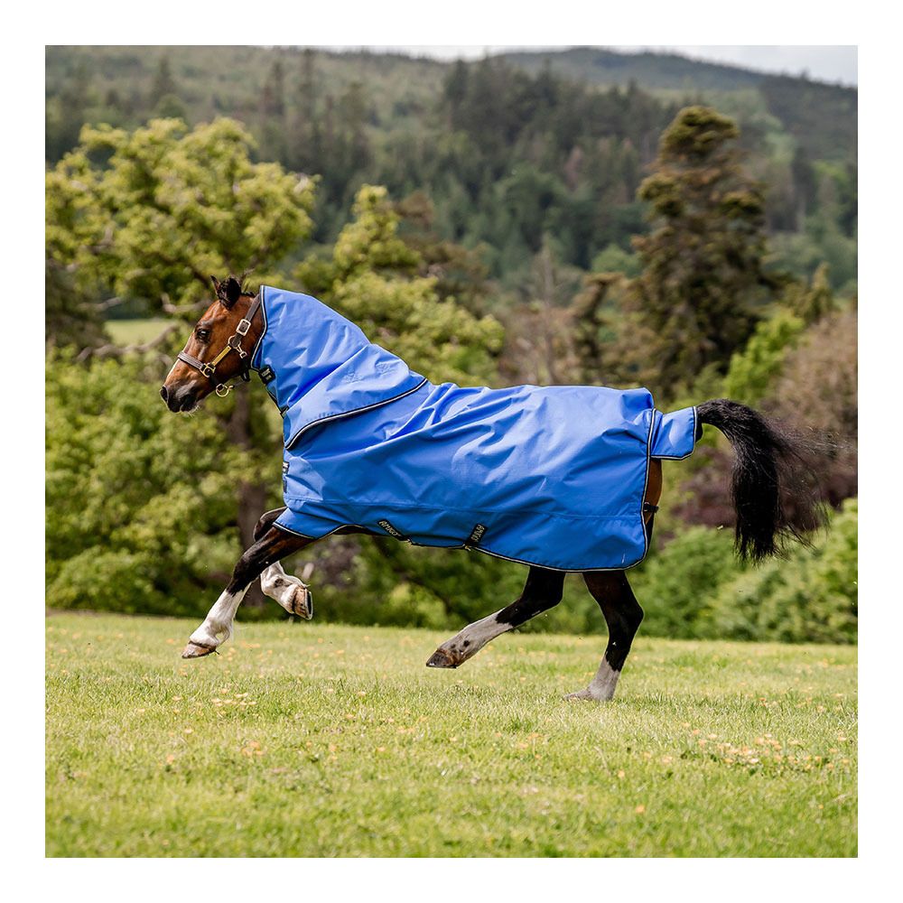 Horseware AMIGO HERO PLUS 600D 100G - Couverture paddock blue/navy