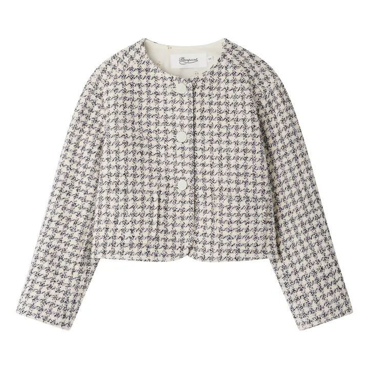 Bonpoint Veste en Tweed Tabitha | Bleu nuit