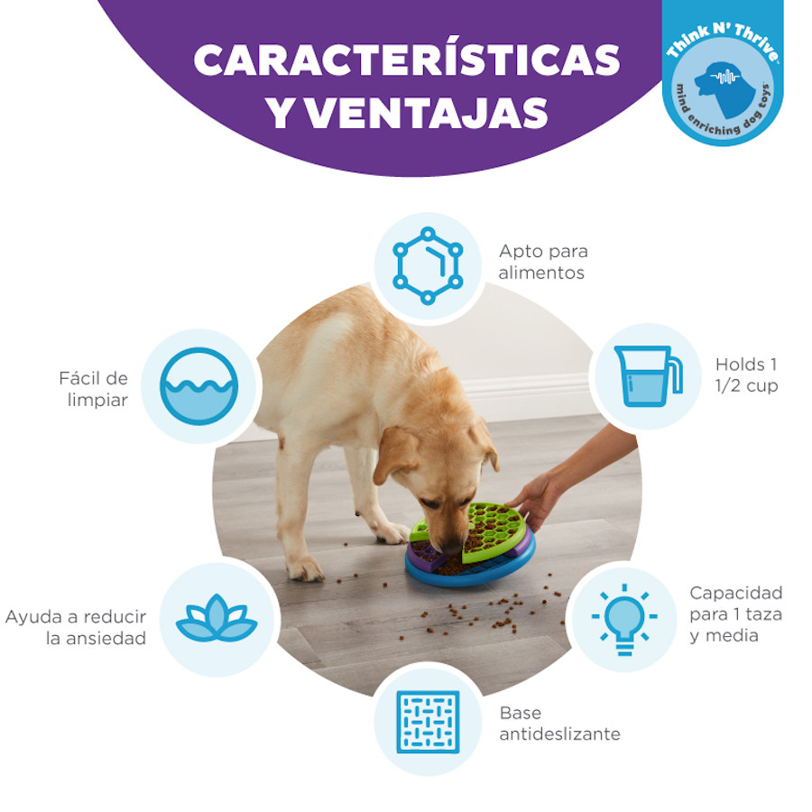 Brinquedo interativo para cães Outward Hound Nina Ottosson Lickin' Layers.