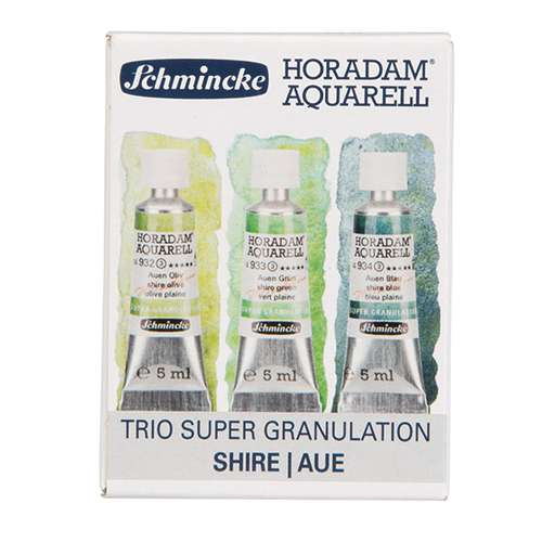 Schmincke HORADAM® AQUARELL Supergranulation-Sets, 3 x 5 ml Sonderedition
