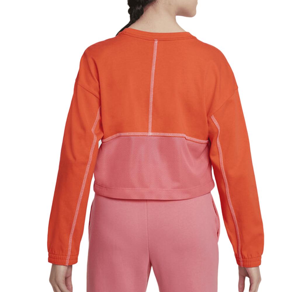Nike Sweat Orange/Rose Fille Nike Nsw