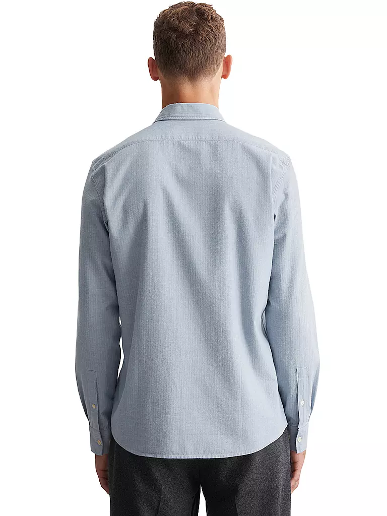 MARC O'POLO Hemd Regular Fit hellblau