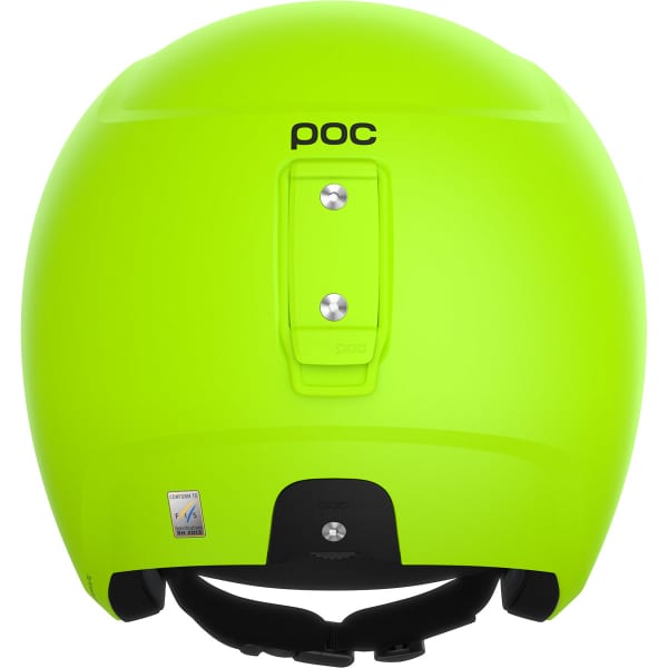 Casque de ski POC SKULL DURA JR FLUORESCENT YELLOW/GREEN MATT