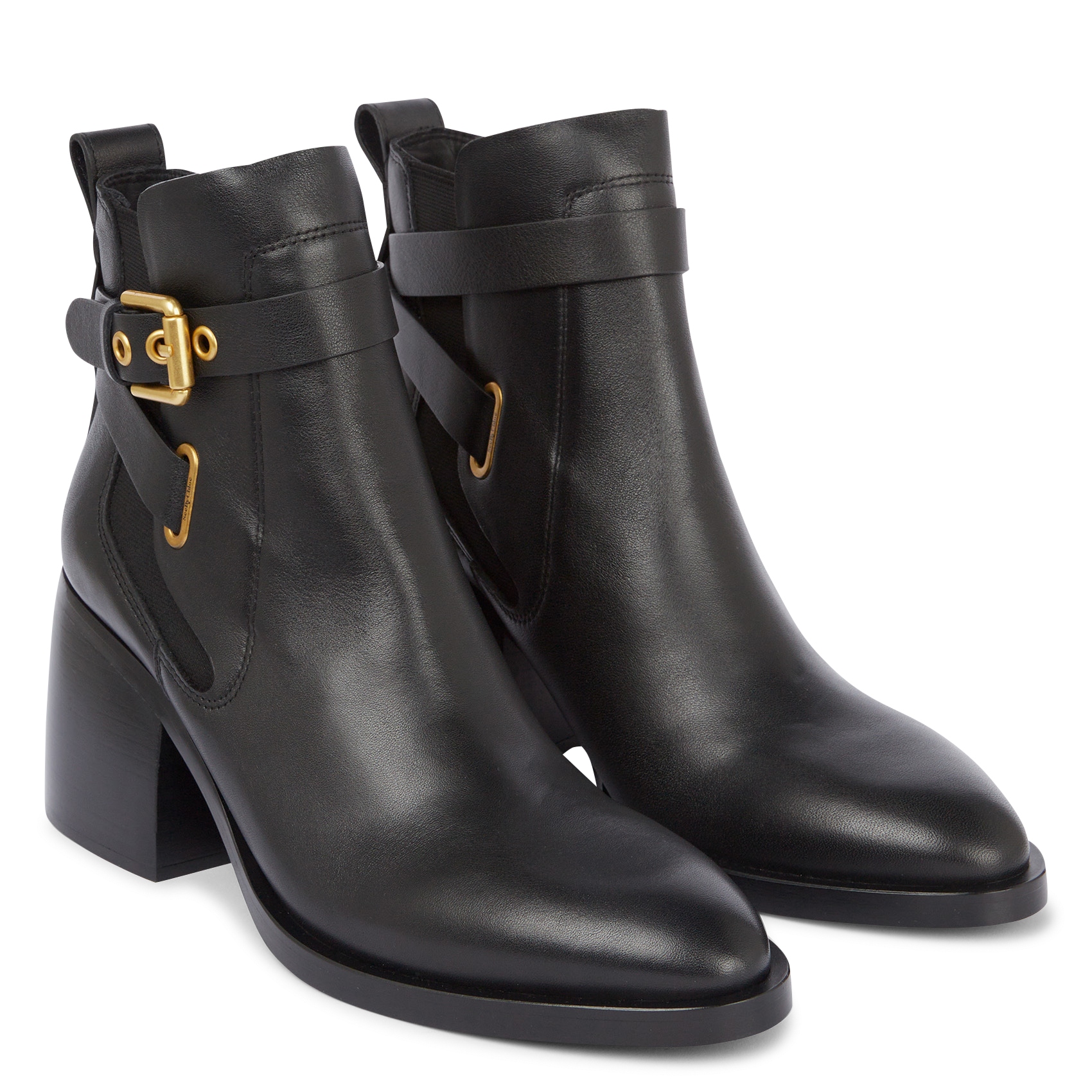 AVERI - Bottines en cuir | Noir