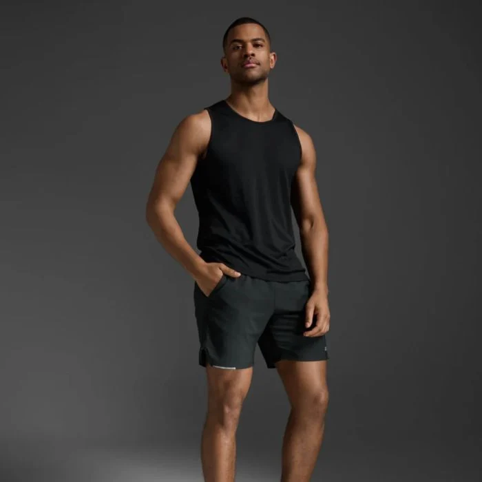 2XU Herre Singletter Aero Tank Sort