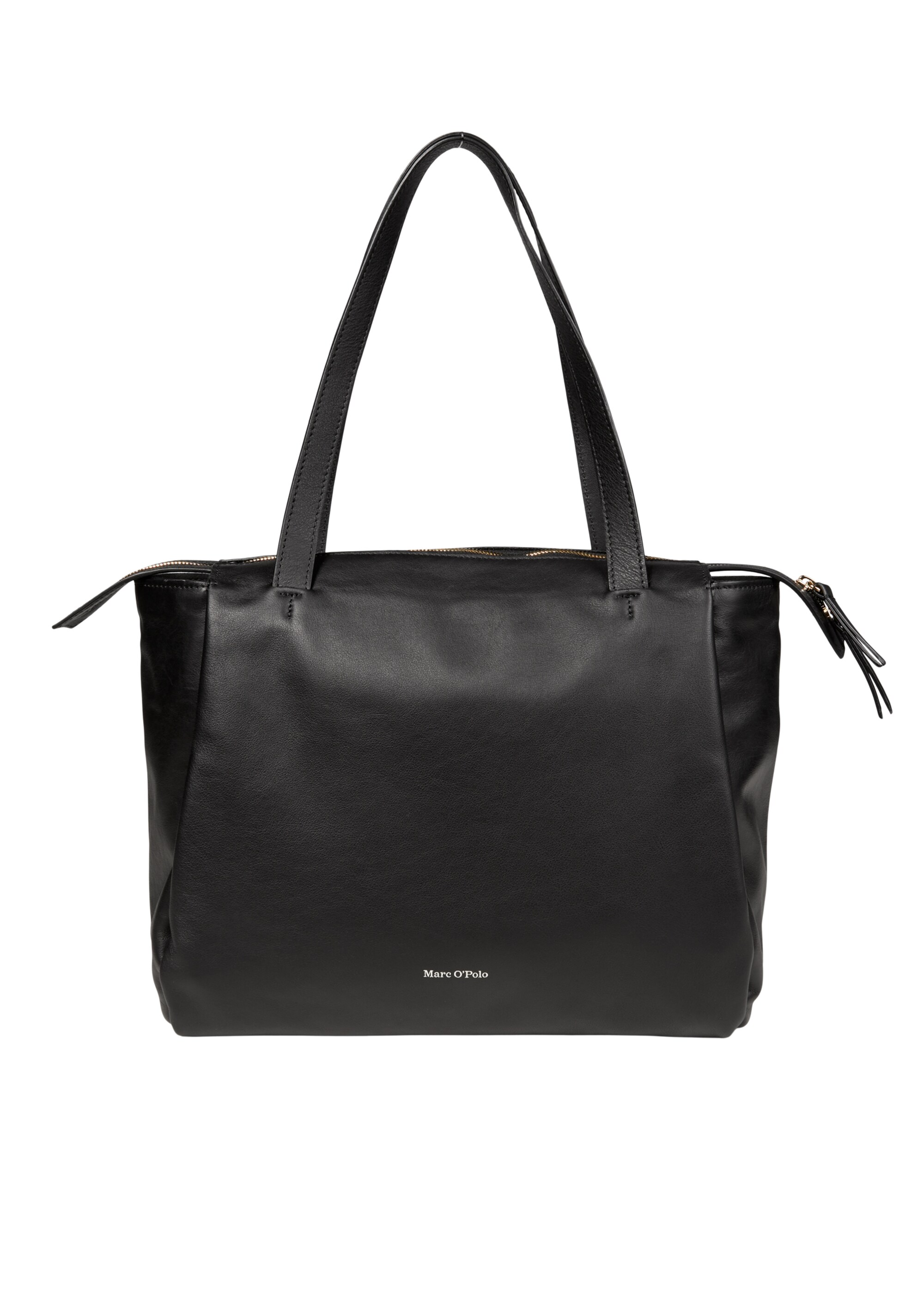 Shopper aus fein genarbtem Rindleder