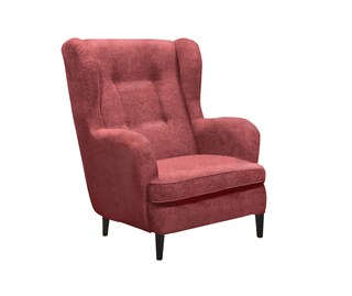 Ohrensessel Olivia 76x102x95 cm schwarz