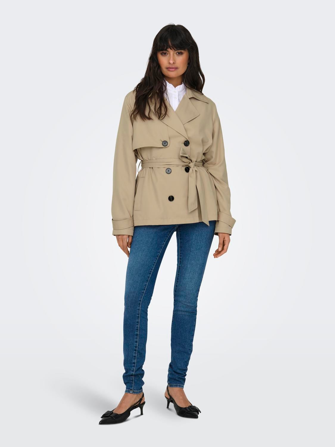 ONLCHLOE Trenchcoat Tannin