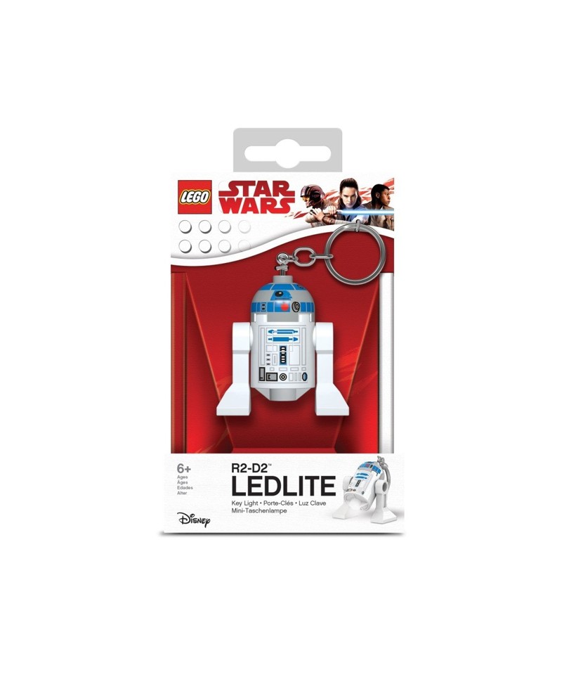 LEGO - Nøglering m/LED Star Wars - R2-D2