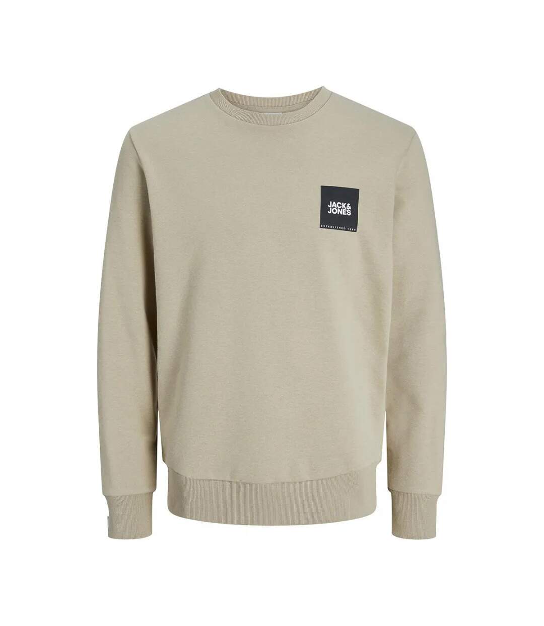 Sweat Beige Homme Jack and Jones Lock