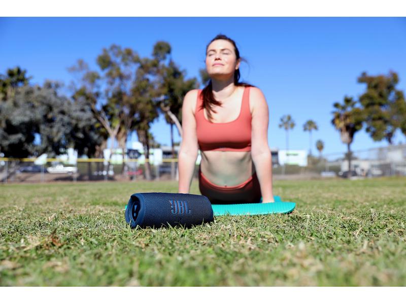 JBL Bluetooth Speaker Charge 5 Blau Tragbarer wasserdichter Lautsprecher mit Powerbank