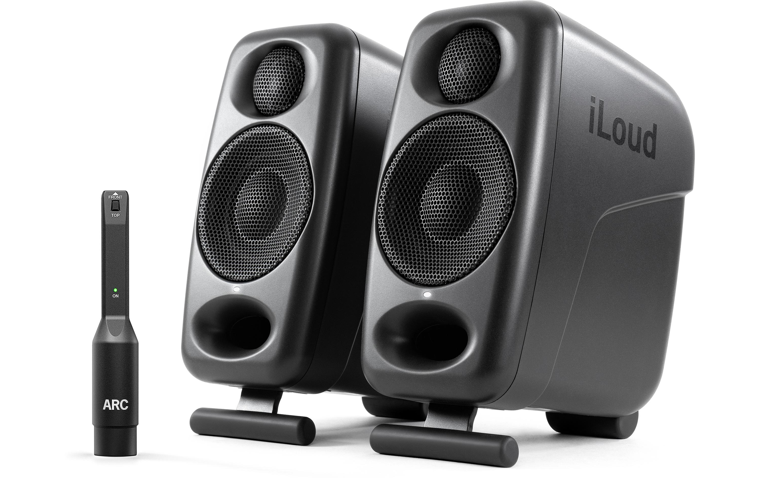 Studiomonitore iLoud Micro Monitor Pro Schwarz<br>Aktive 2-Wege-Monitore mit ARC-Mikrofon