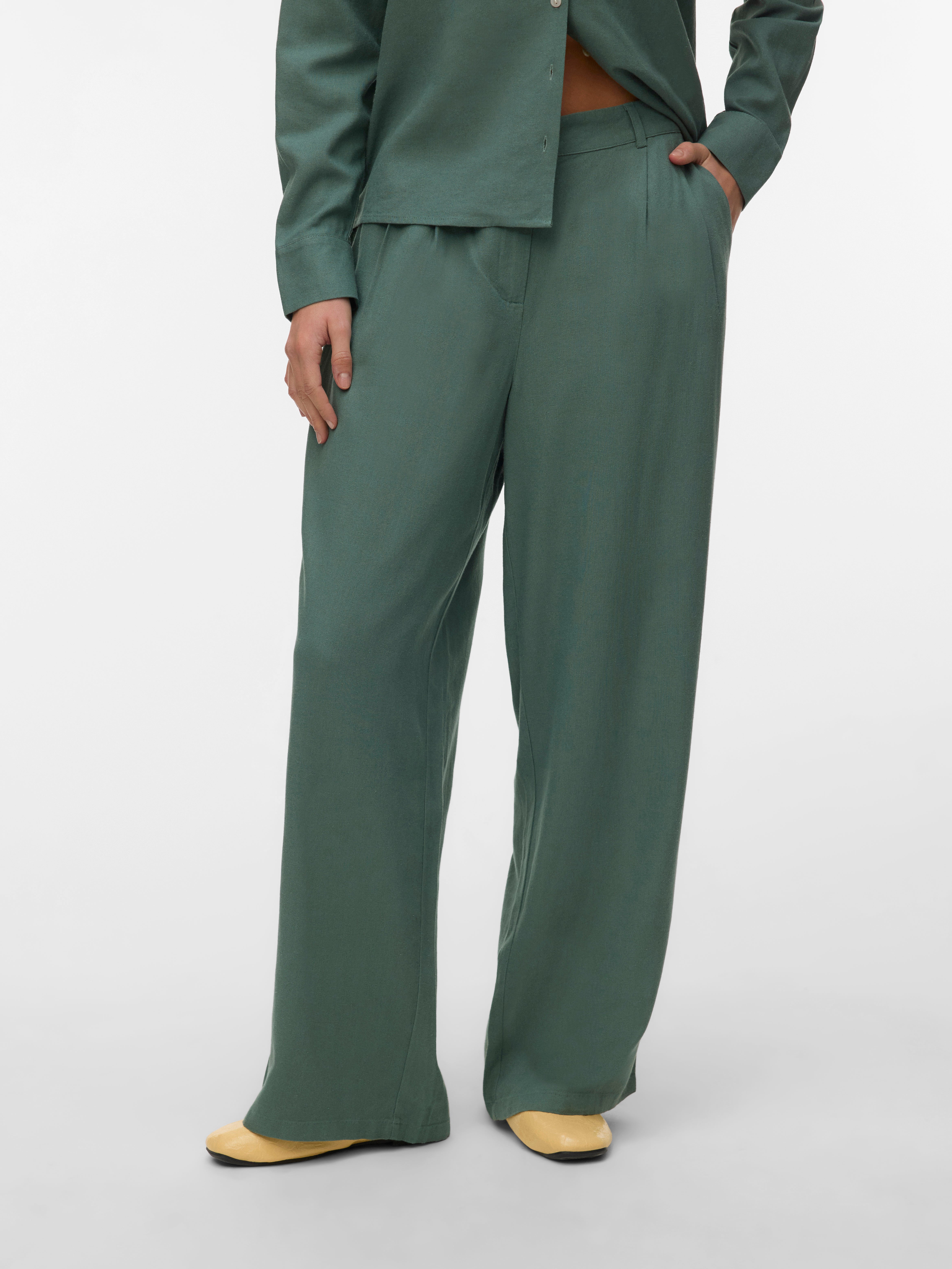 VMMYMILO Mid waist Broek